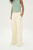 CREASE WIDE-LEG SWEATPANTS OFF WHITE