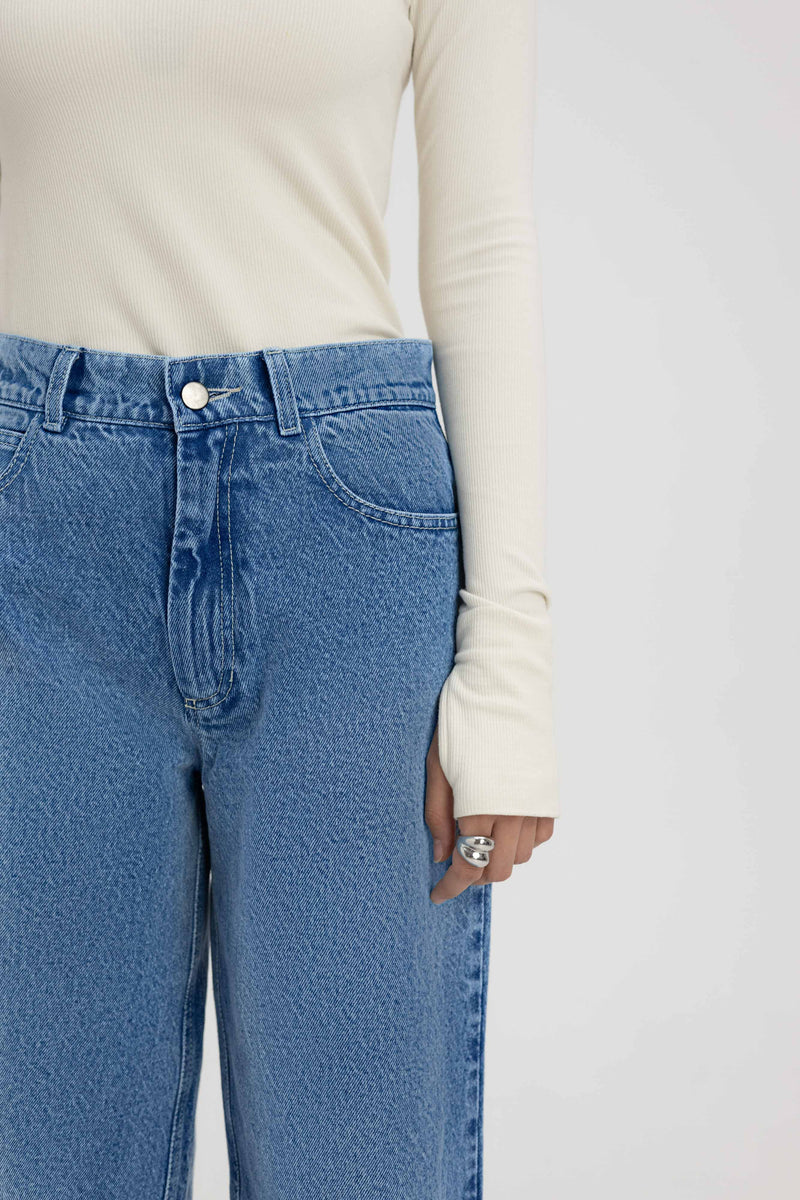 DNM WIDE-LEG JEANS