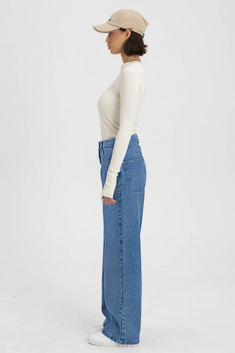 DNM WIDE-LEG JEANS