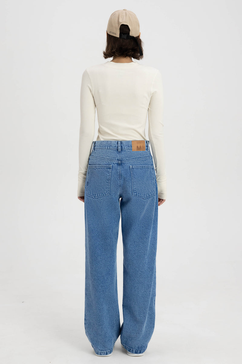 DNM WIDE-LEG JEANS