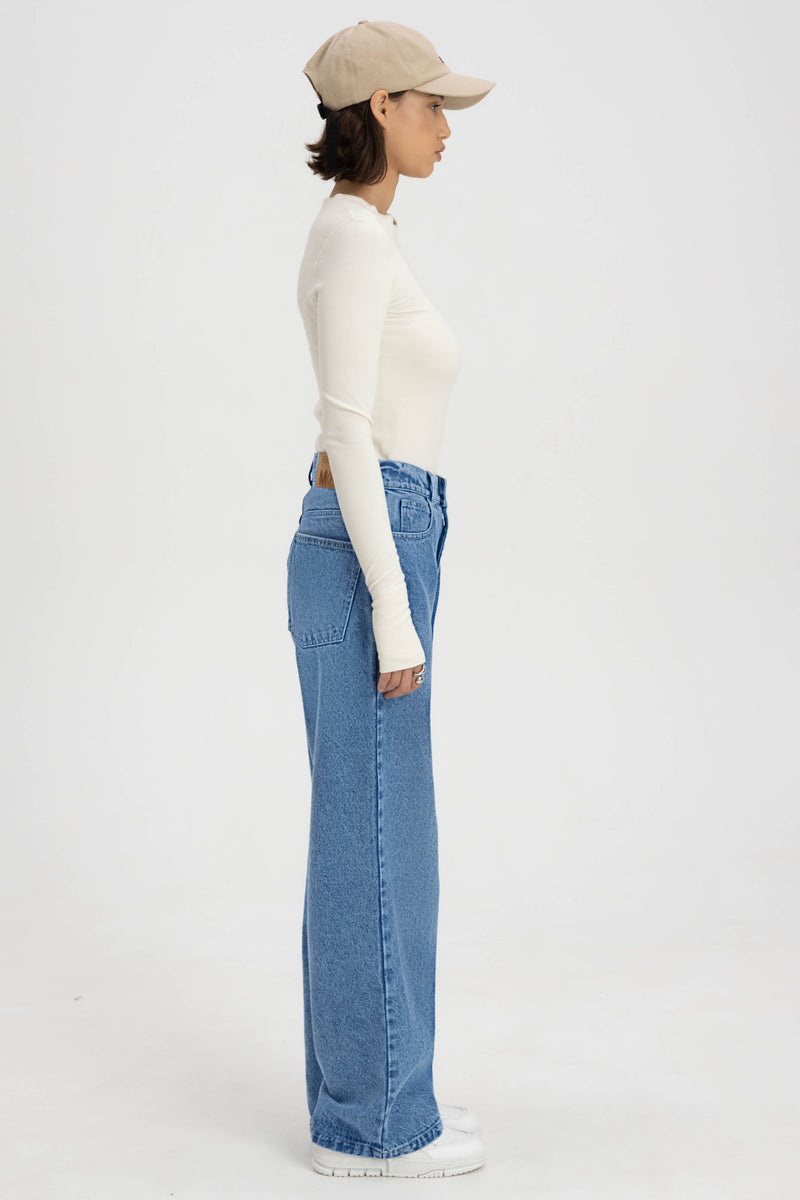 DNM WIDE-LEG JEANS