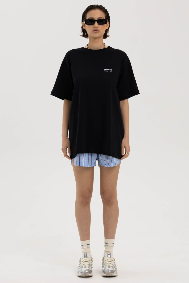 DAILY RELAXED T-SHIRT BLACK