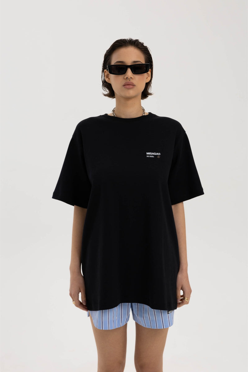 DAILY RELAXED T-SHIRT BLACK