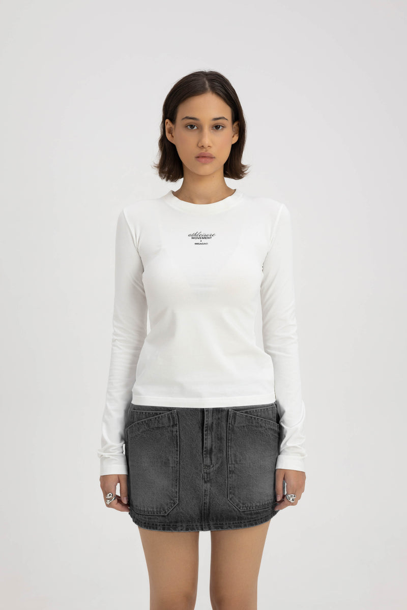 REBO LONG-SLEEVE WHITE