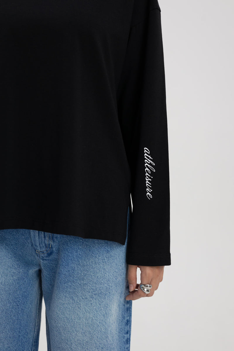 ATHL LONG-SLEEVE BLACK