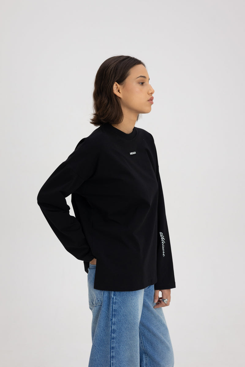 ATHL LONG-SLEEVE BLACK