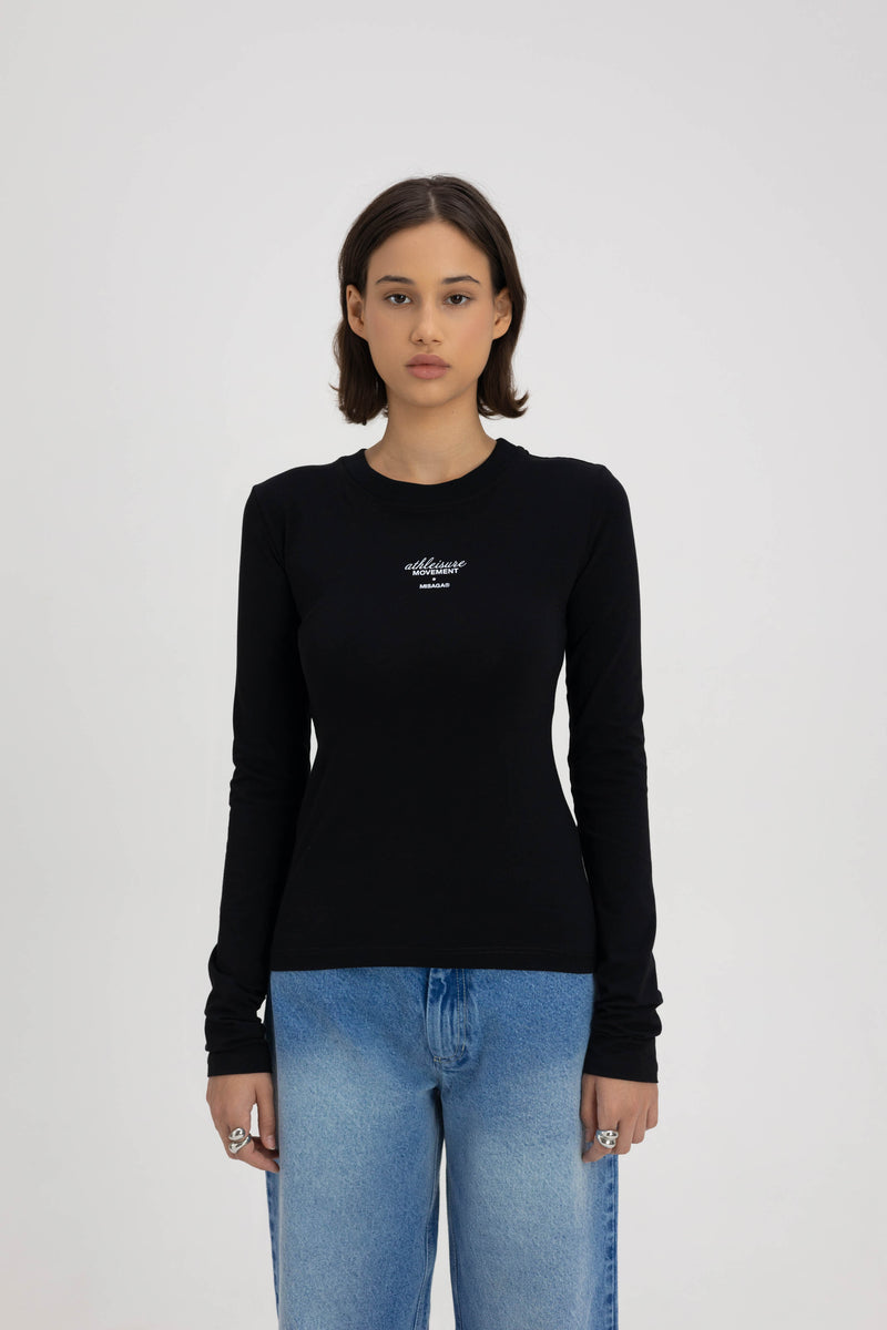 REBO LONG-SLEEVE BLACK