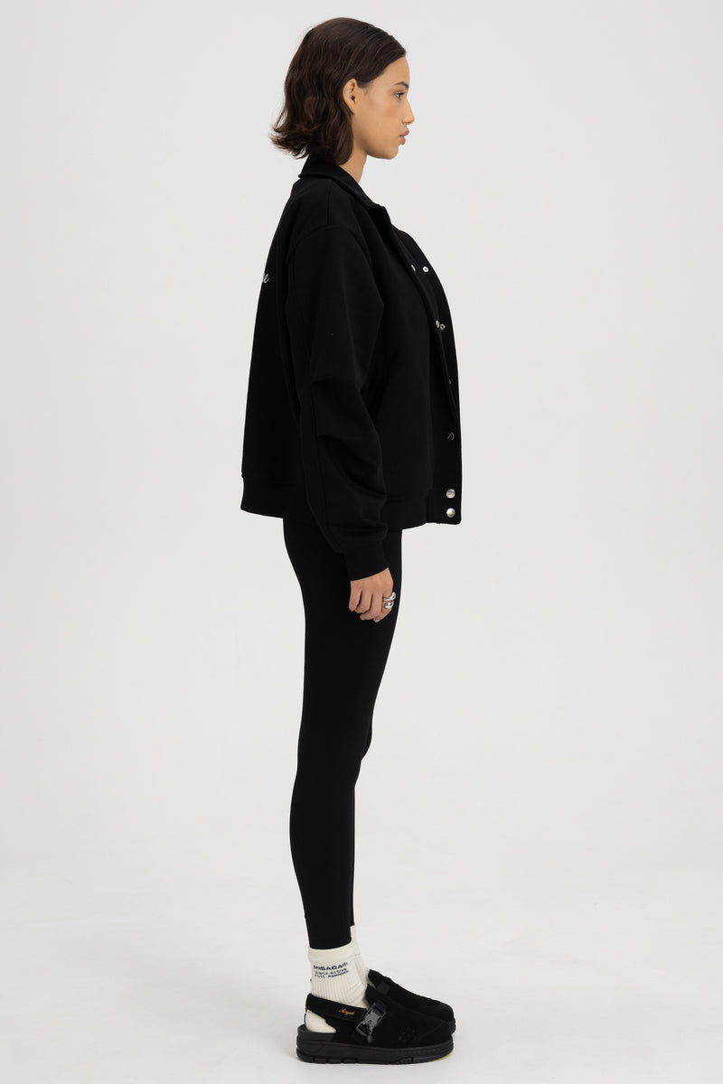 ATHL BOMBER JACKET BLACK