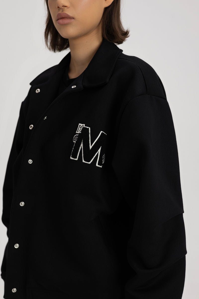 ATHL BOMBER JACKET BLACK