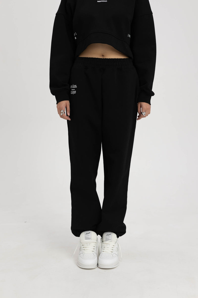 AYR SWEATPANTS BLACK