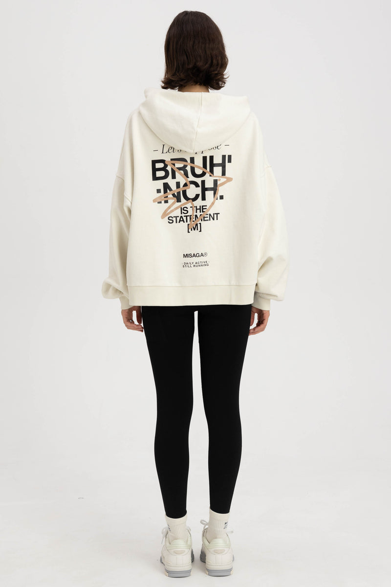 BRUNCH ZIP UP HOODIE