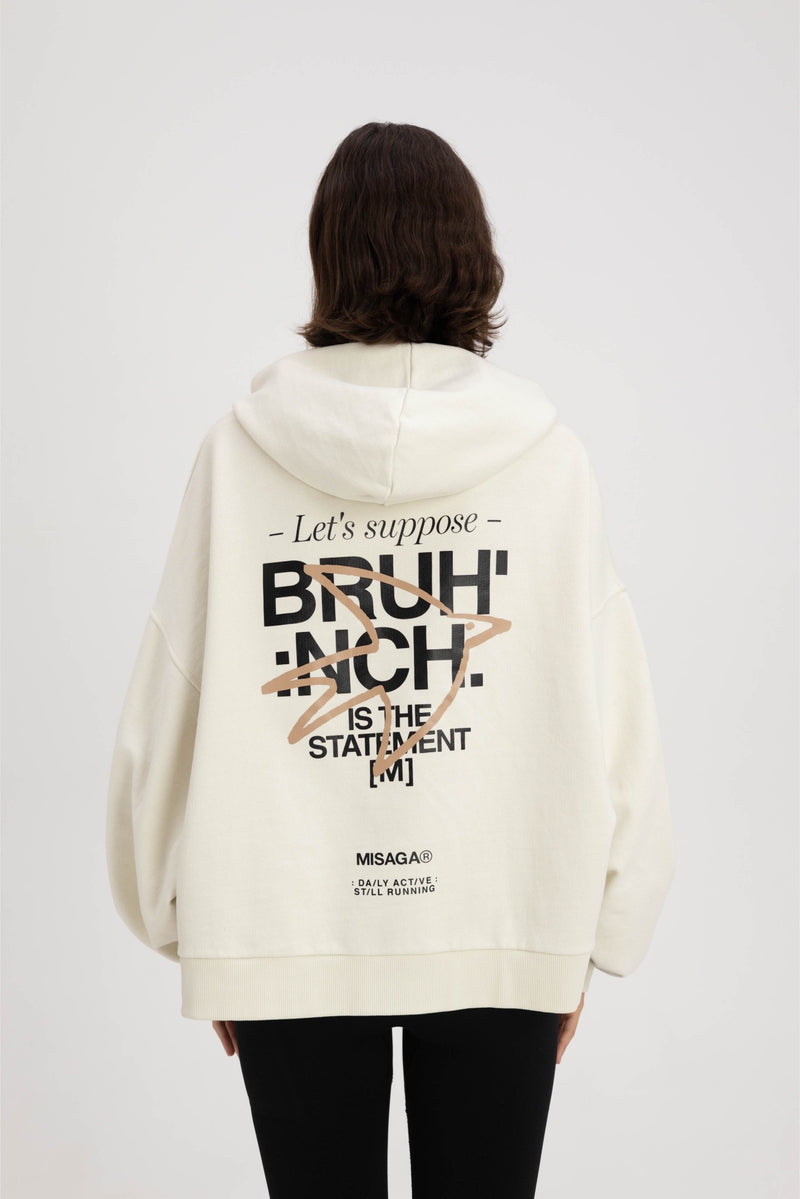 BRUNCH ZIP UP HOODIE