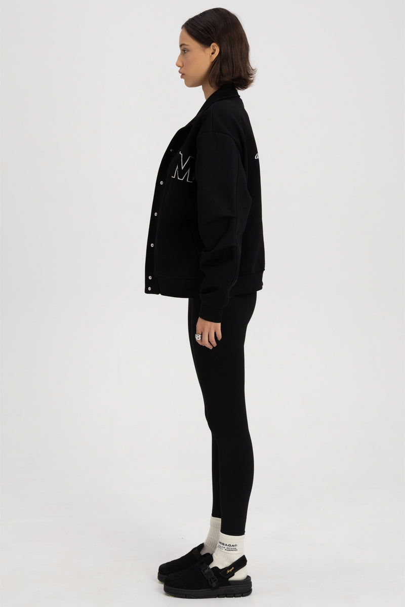 ATHL BOMBER JACKET BLACK