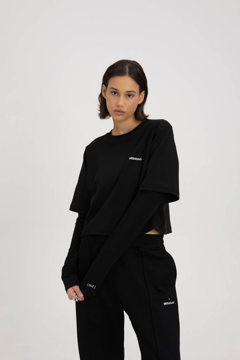 STILL LONG-SLEEVE BLACK