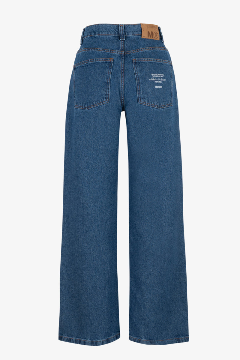 DNM WIDE-LEG JEANS